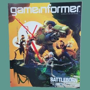 gameinformer "Battleborn" August 2014 #256 Magazine